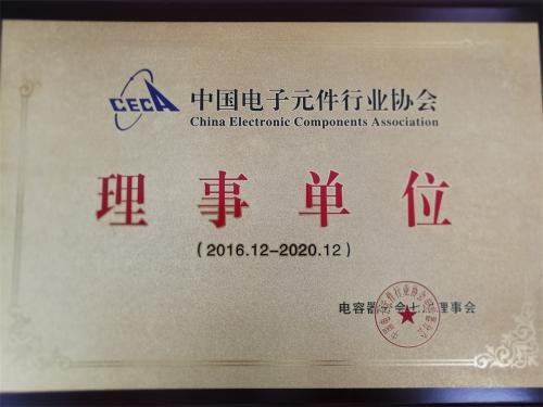 China electronic components industry Association director unit